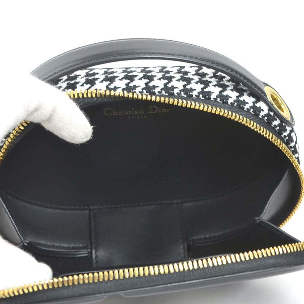 CHRISTIAN DIOR Black Leather Shoulder Bag - Picture 5 of 15